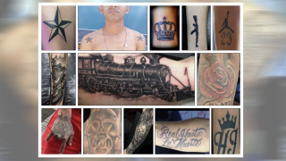 Tatuajes y símbolos de miembros del Tren de Aragua